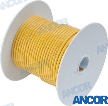 Cable Marino 18AWG (0,8MM²) Amarillo 30M Ancor