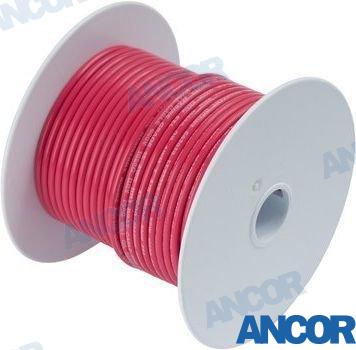 Cable Marino 16 Awg (1MM²) Rojo - 30 M Ancor