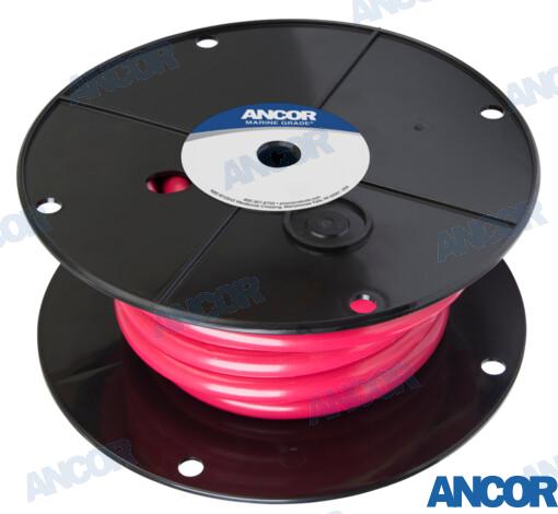 Cable Bateria 000AWG (85MM²) Rojo 30 M Ancor