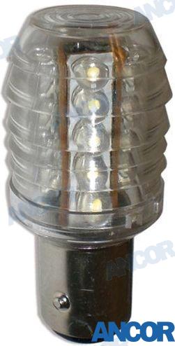 Bombilla Led 360º 2P. BA15D 12V-200MA Ancor