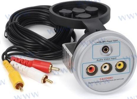 Conexion Estanca Audio/video Panelable Aquatic