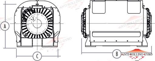 ARG175T Anti-rolling Gyro Anti-Rolling-Gyro