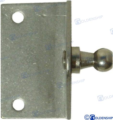 Soporte Piston Inox Angulo 90º (2) Goldenship