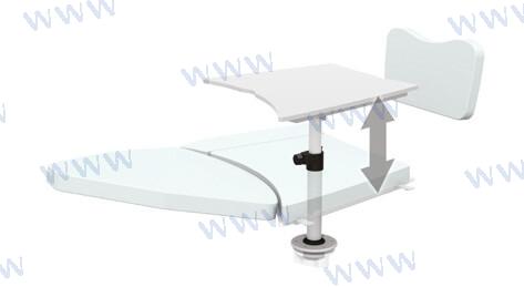 Kit De Mesa + Extension Solarium Delante Bombard (Ref. BOZ61840LGR)