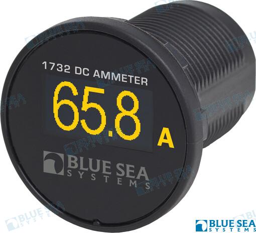 Amperímetro Oled Mini - Amarillo Blue Sea