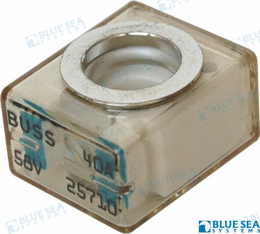 Fusible Terminal 40A Blue Sea