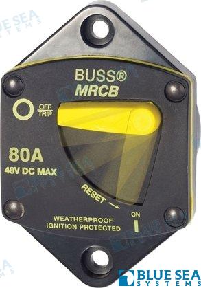 Interruptor Automatico Termico 80A Blue Sea