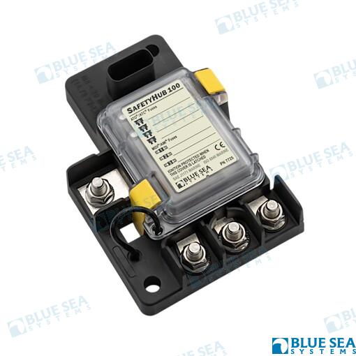 Safetyhub 100 Fuse Block Blue Sea