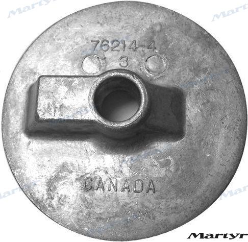 Anodo Cola Bravo Aluminio Mercruiser 76214-4