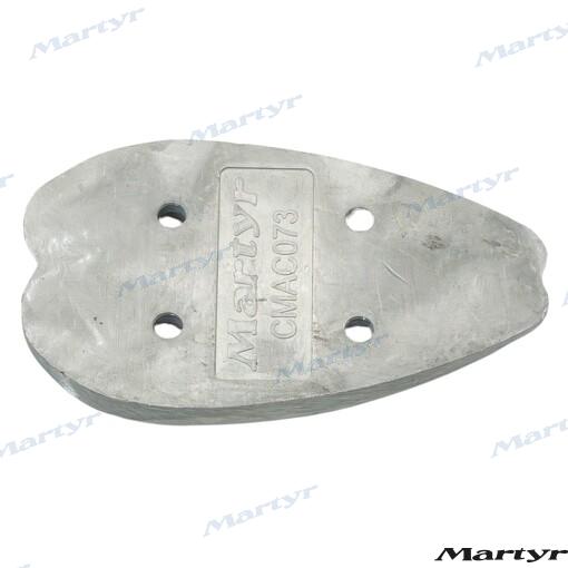 Anodo Oval Doble Zinc 66X116MM Martyr