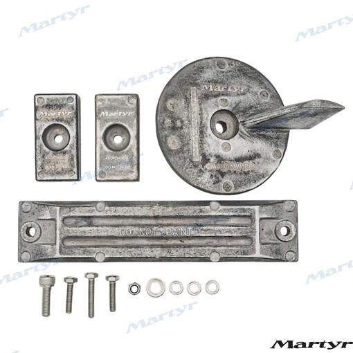 Kit Anodos Magnesio Honda 75/90/115HP Martyr