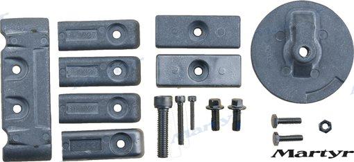 Kit Anodos Verado 6 Cilindros Mercruiser 97-8M0107550