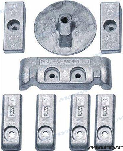 Kit Anodos Verado 6 Cil. Magnesio Mercruiser 8M0126670