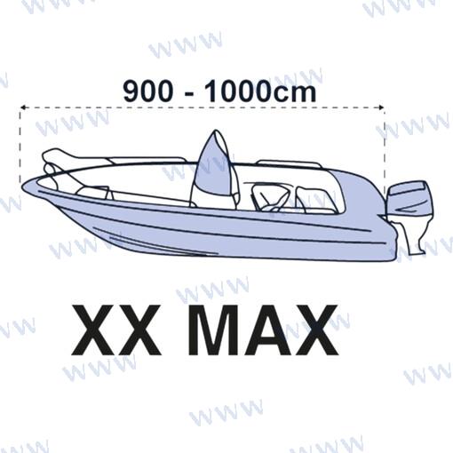 Funda Barco Covy Line Xx Maxi Azul