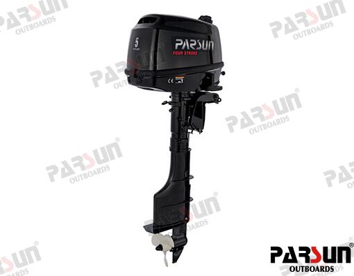 Motor Parsun 4T 5 Hp L (20") Negro