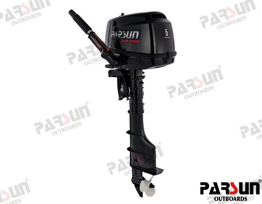 Motor Parsun 4T 5 Hp L (20") Negro