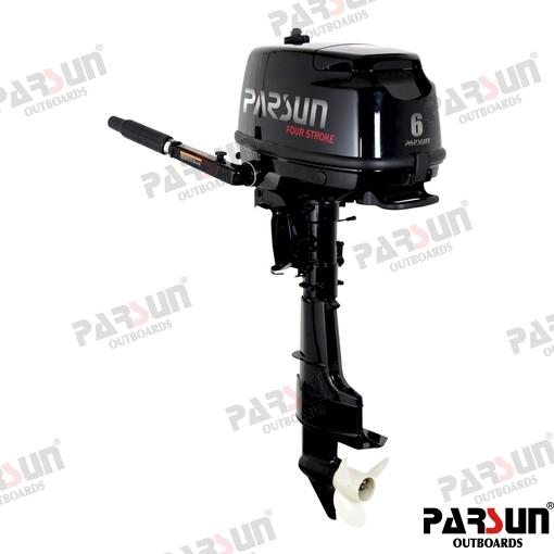 Motor Parsun 4T 6 Hp S (15") Negro