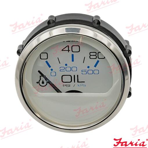 Reloj Presion De Aceite 80 Pis Faria