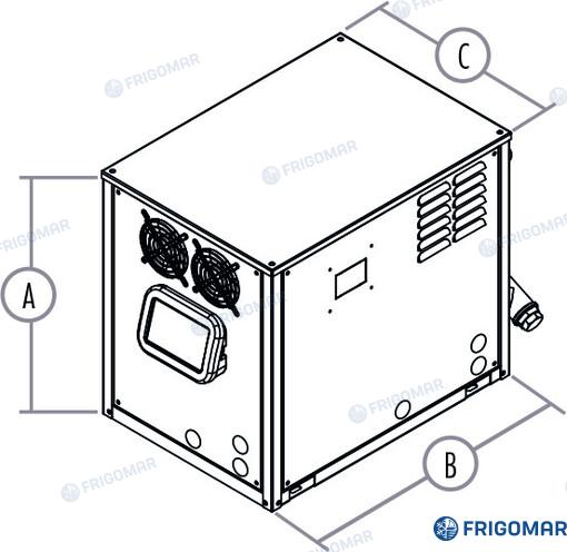 A.a. Chiller Inverter 609NT 180.000BTU Frigomar
