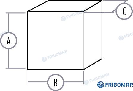 Fancoil K1 - 10480BTU Frigomar