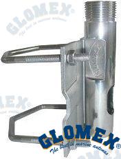 Soporte Inox Para Mastil-abrazadera Glomex