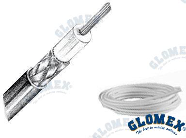 Cable RG58 C/u Mil C17 Pe. 50 Ohms. 100M Glomex
