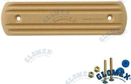 Placa De Masa Rectangular - 300X80X13M Glomex