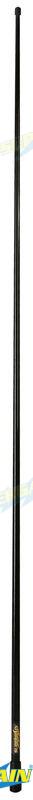 Antena Vhf Ibiza -negra 140MM Con Rotula Supergain
