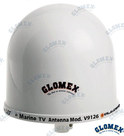 Antena Tv V9126 26.5DB 250MM Radome Glomex