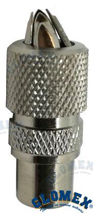 Conector Macho Para Cable Tv-iec 9,5MM Glomex