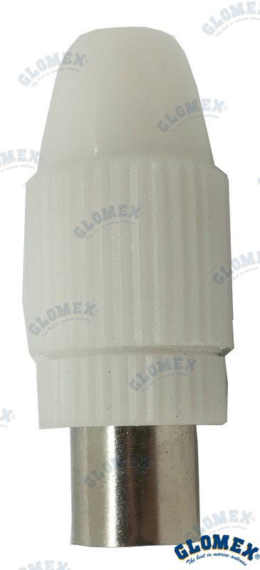 Conector Hembra Para Cable Tv 75OHM Glomex