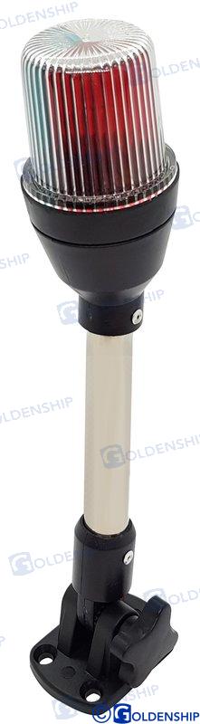 Luz Tricolor Abatible 64CM Goldenship