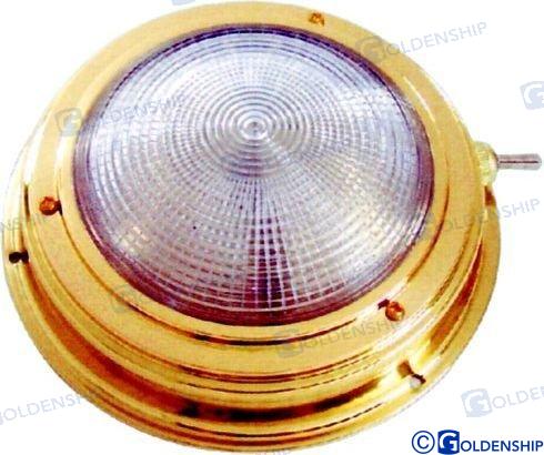 Luz Int.laton Oro Dia. EXT.140MM. Goldenship