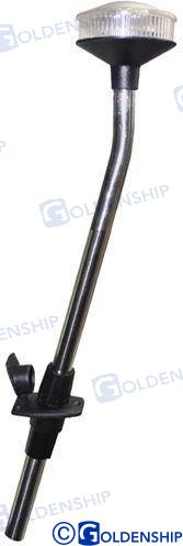 Luz T.h. Telescopica Negra 60CMS - Led Goldenship