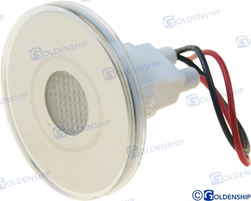 Luz Interior/exterior Redonda Led Blanca Sea Lume