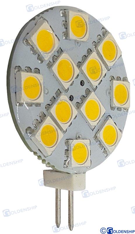 Bombilla G4 Horizontal 15LED 3W 12/30V Goldenship (Ref. GS10514)