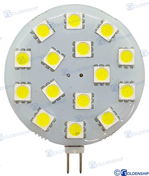 Bombilla G4 Horizontal 15LED 3W 12/30V Goldenship (Ref. GS10515)