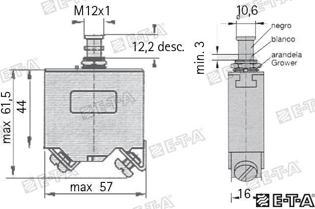 Int. Magnetotermico 80A E-T-A