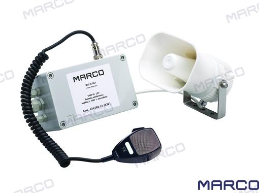 Avisador Electronico HOM.24V. C/mic. Marco