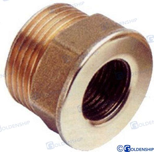 Racor Reduccion 1"M - 3/4"H Goldenship