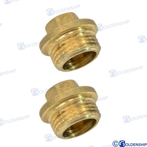 Tapon Macho 2" Goldenship