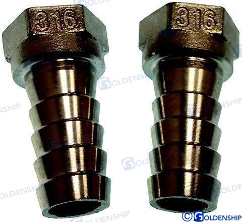 Entronque Hembra Inox 1/2 - 15 (2) Goldenship