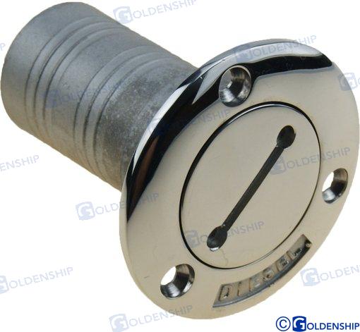 Toma Cubierta Inox 50MM Diesel Goldenship