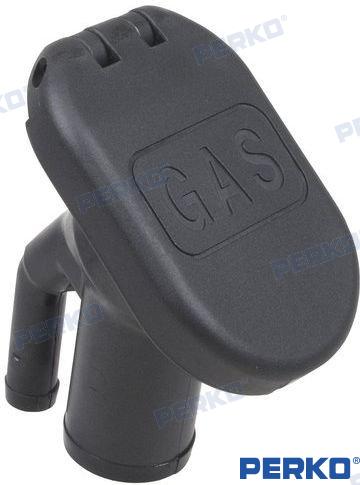 Toma Cub. C.rapido "gas" Negro Perko (Ref. GS31134)