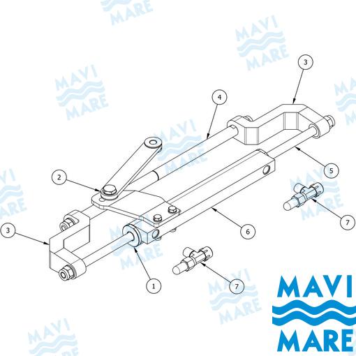 Kit Tapones Cilindro MC90B (2) Mavi Mare