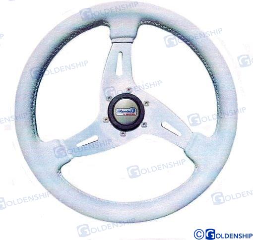 Volante Vortice 350 Mm. Blanco Goldenship