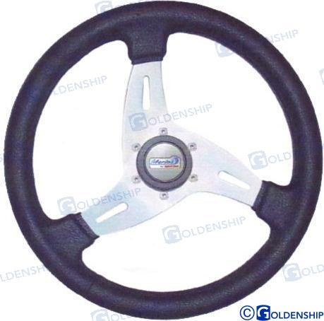Volante Vortice 350 Mm. Negro Goldenship