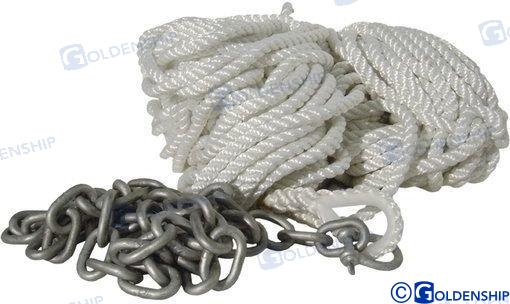 Cabo Fondeo 0 12X30 C/cadena Goldenship