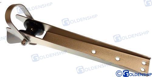 Polea De Proa SS304 387 X 52 Mm - 64*44 Goldenship