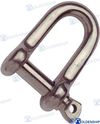 Grillete Recto Corto 5 Mm (25) Goldenship